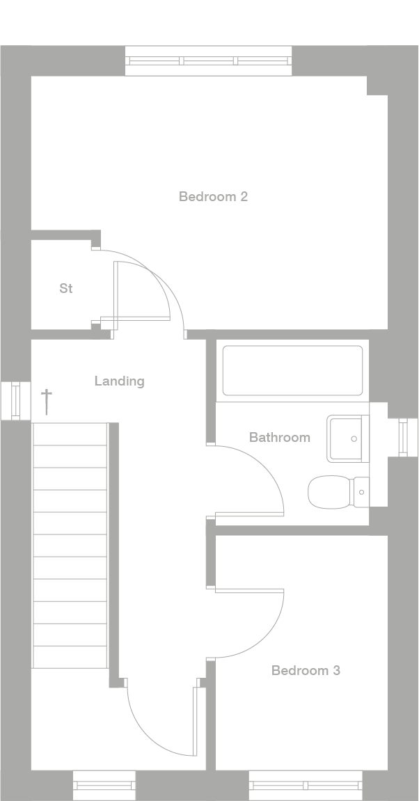 2D floor plan