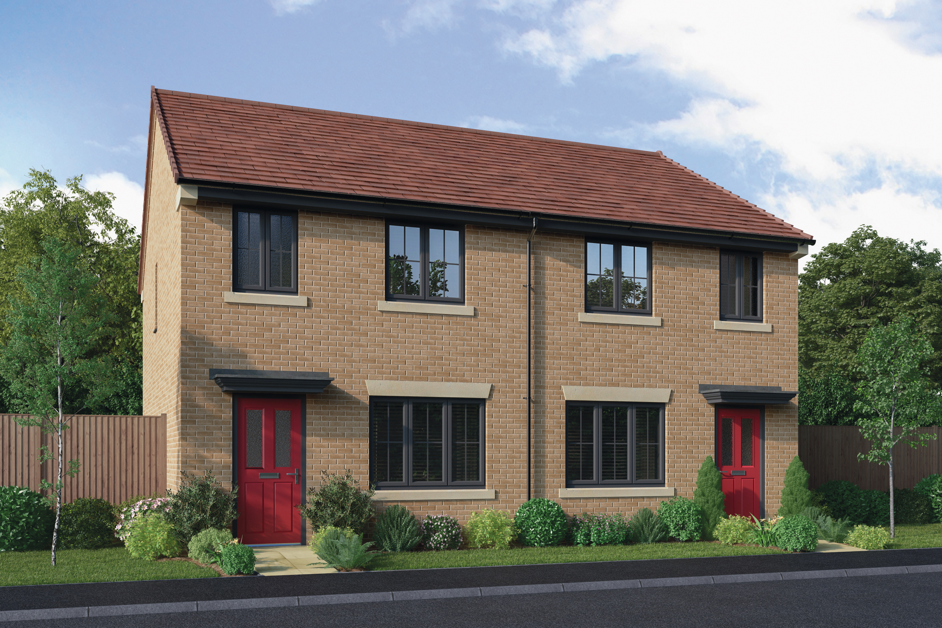 The Overton 3 bedroom house for sale in Callerton