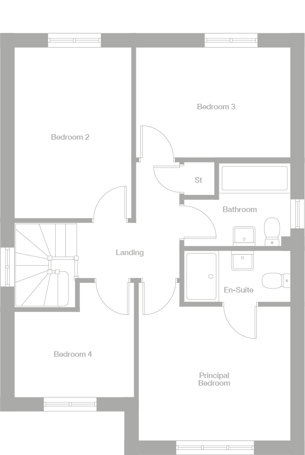 2D floor plan