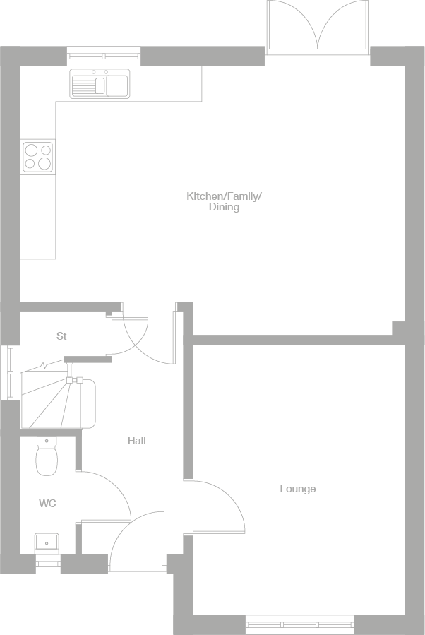 2D floor plan