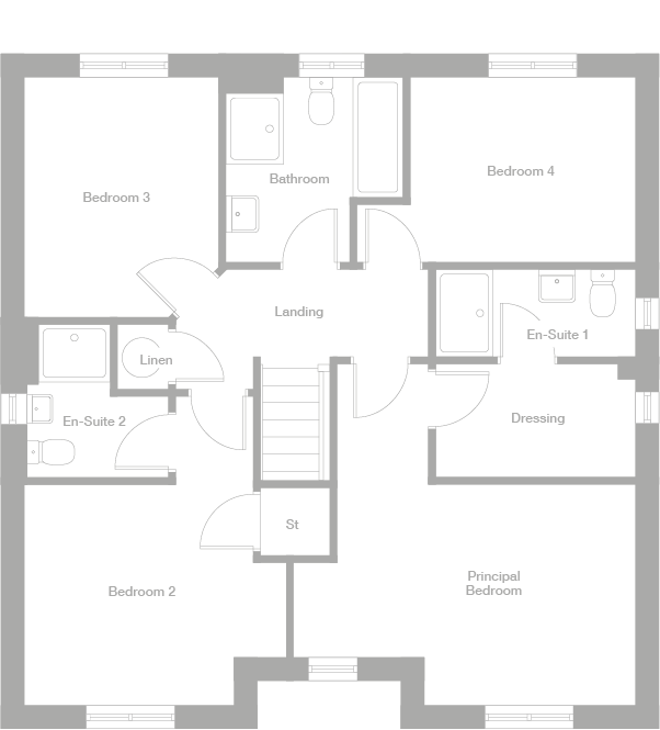 2D floor plan