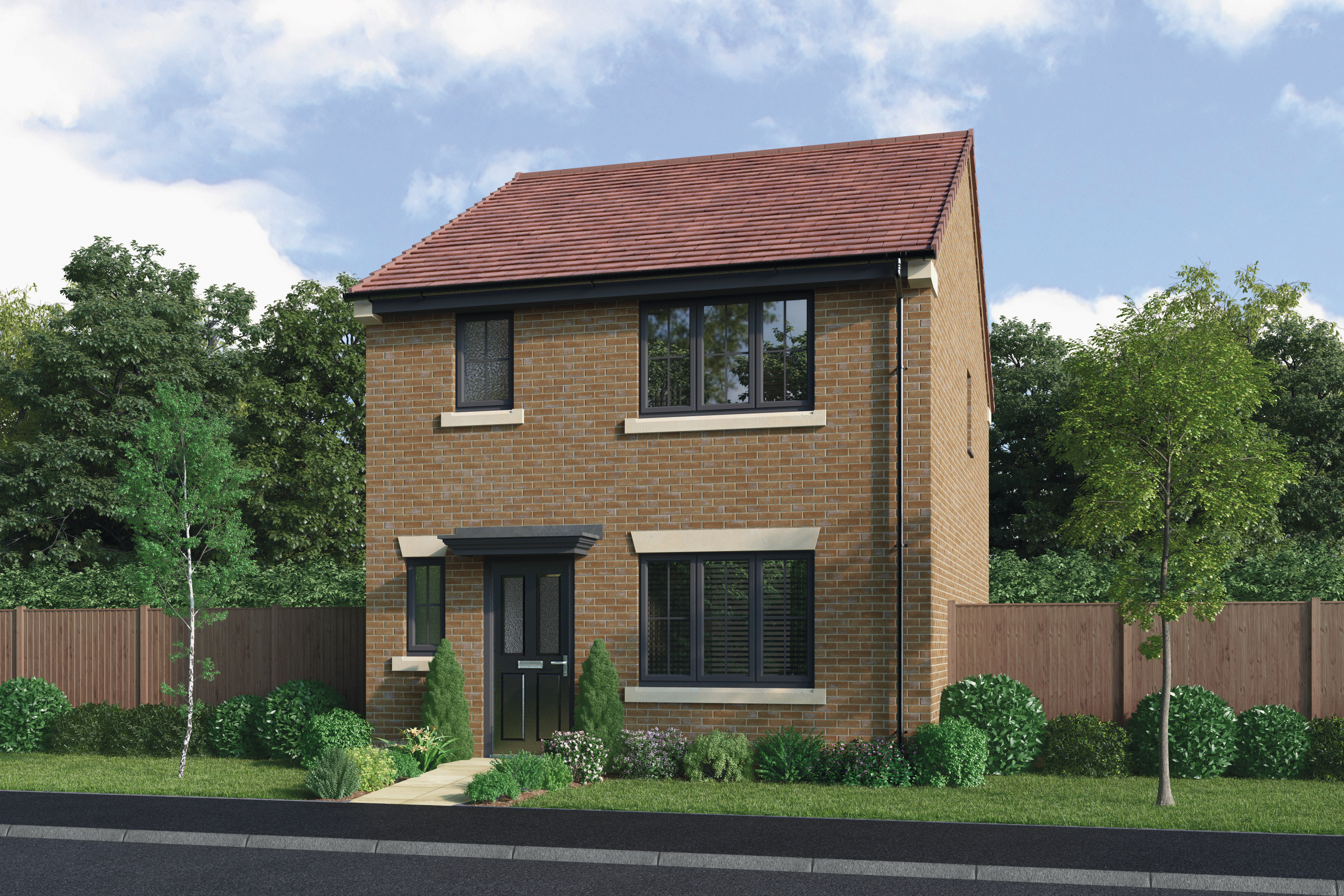 The Tiverton 3 bedroom house for sale in Callerton