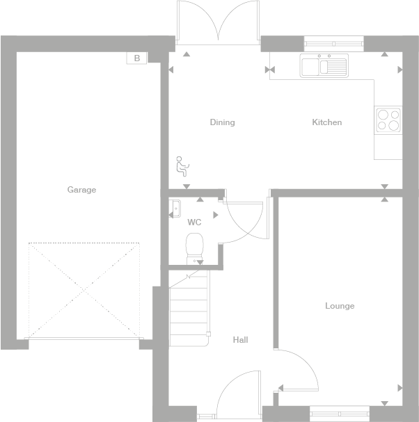 2D floor plan