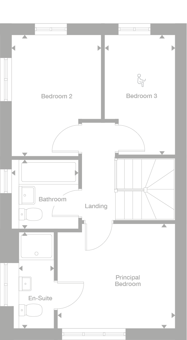 2D floor plan