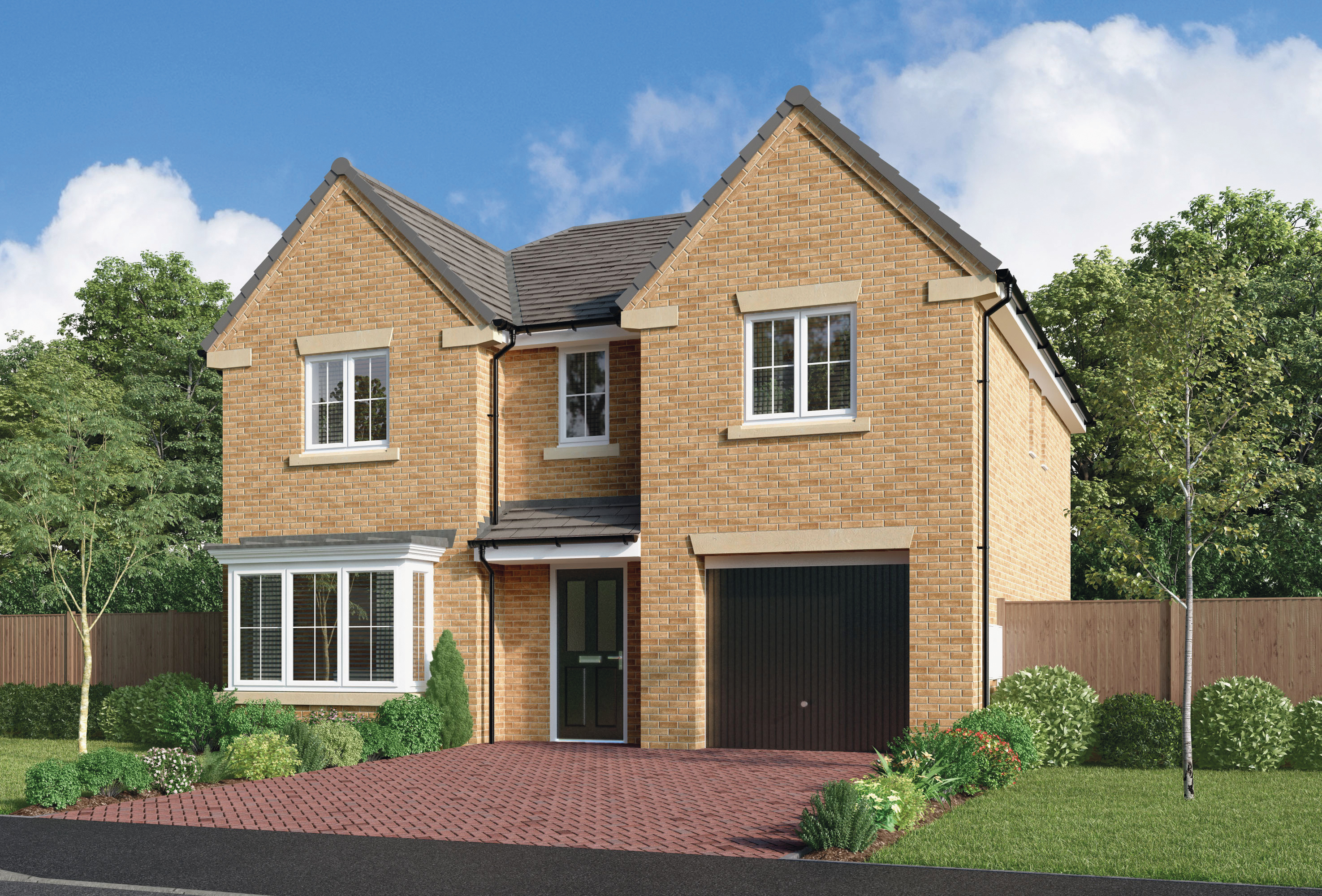 The Denwood 4 bedroom house for sale in Pelton