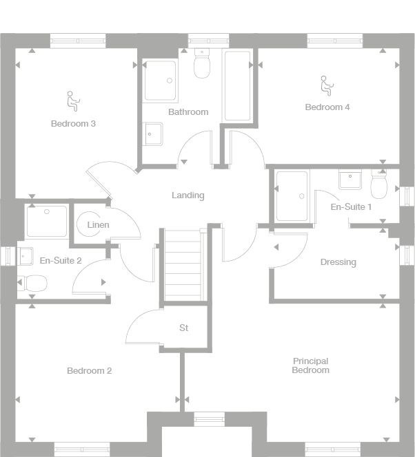 2D floor plan