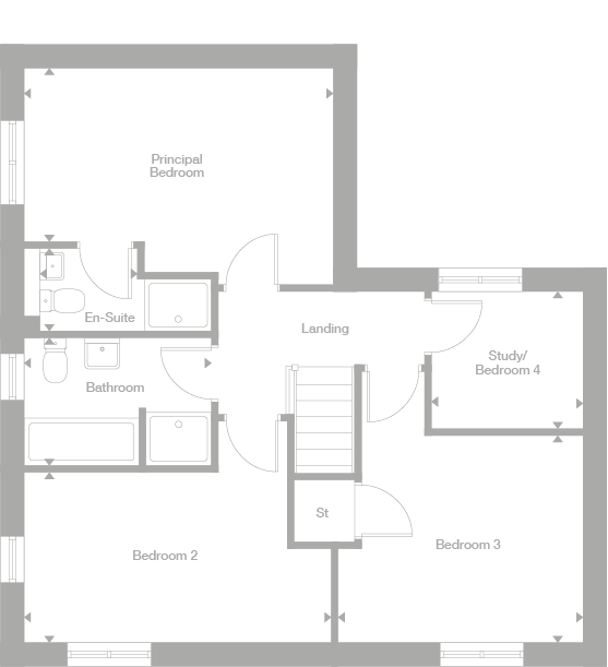 2D floor plan