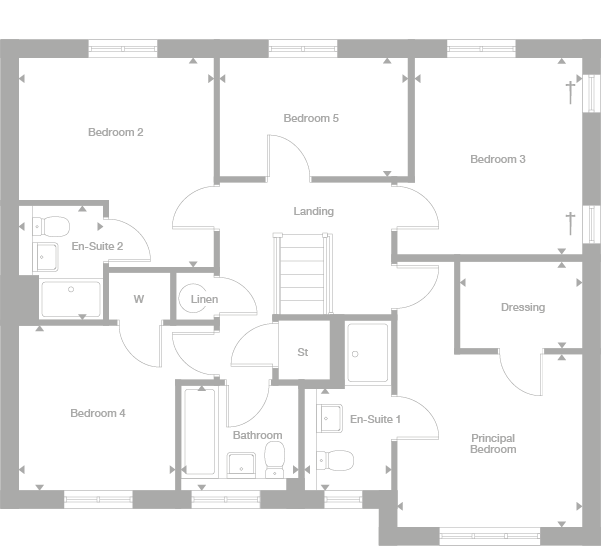2D floor plan