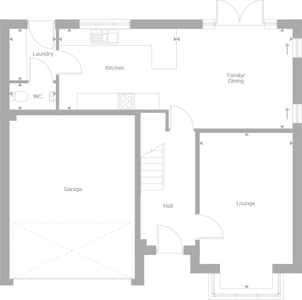 2D floor plan