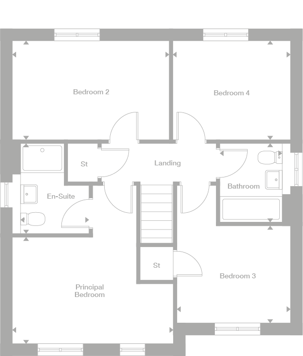 2D floor plan