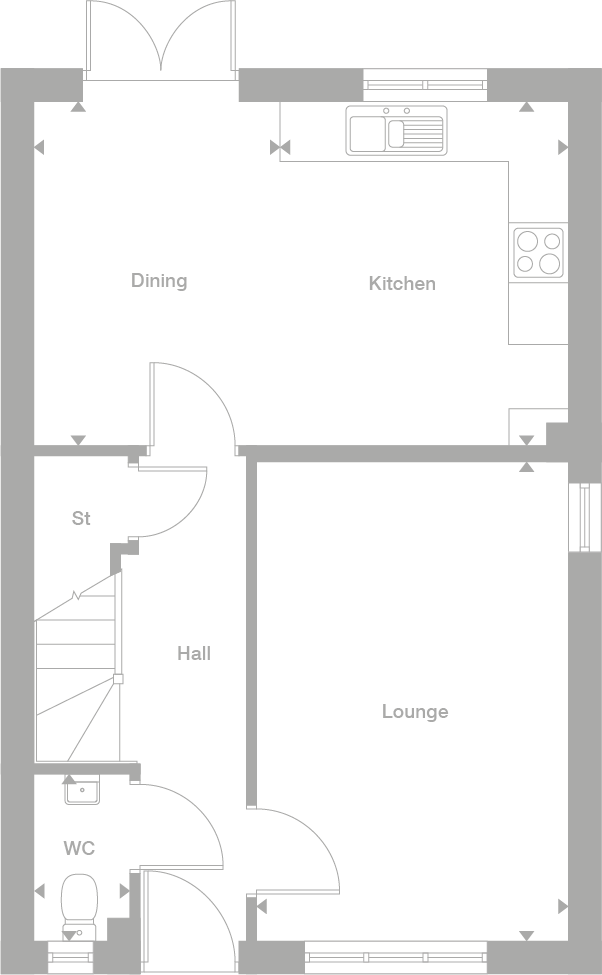 2D floor plan