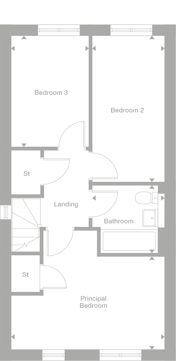 2D floor plan