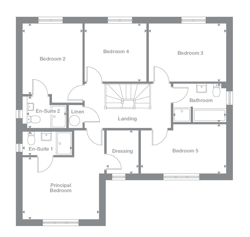 2D floor plan