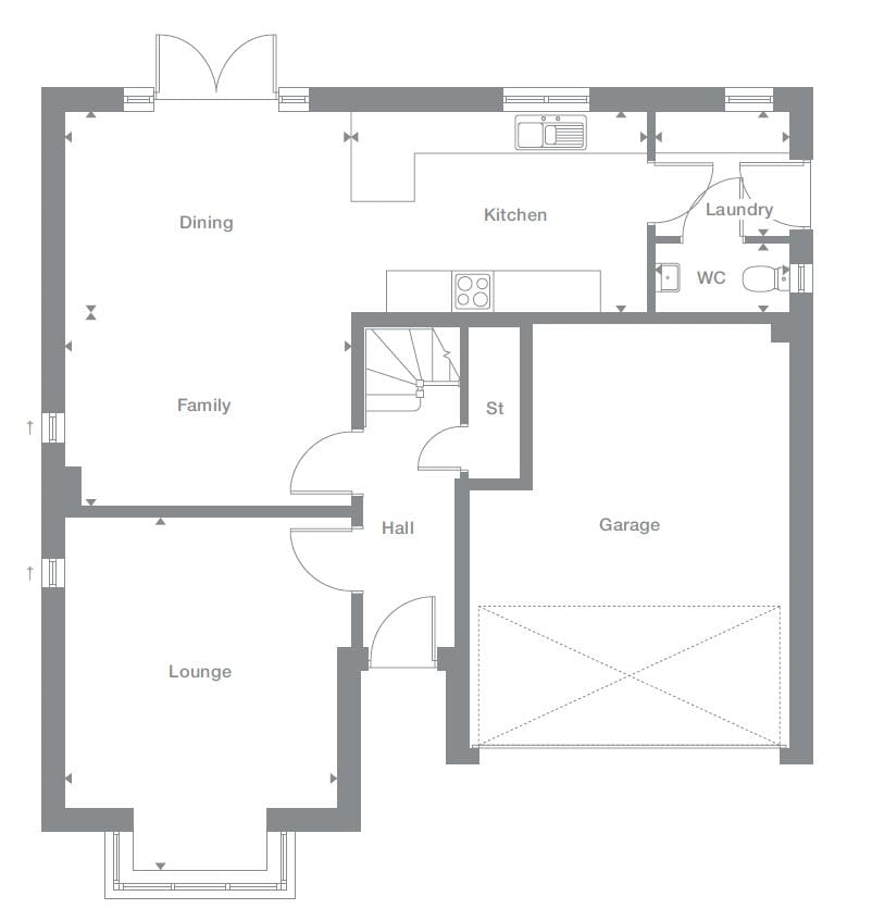 2D floor plan