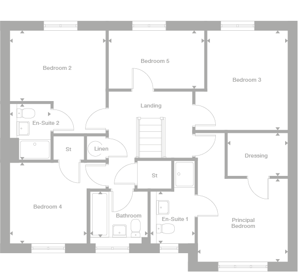 2D floor plan