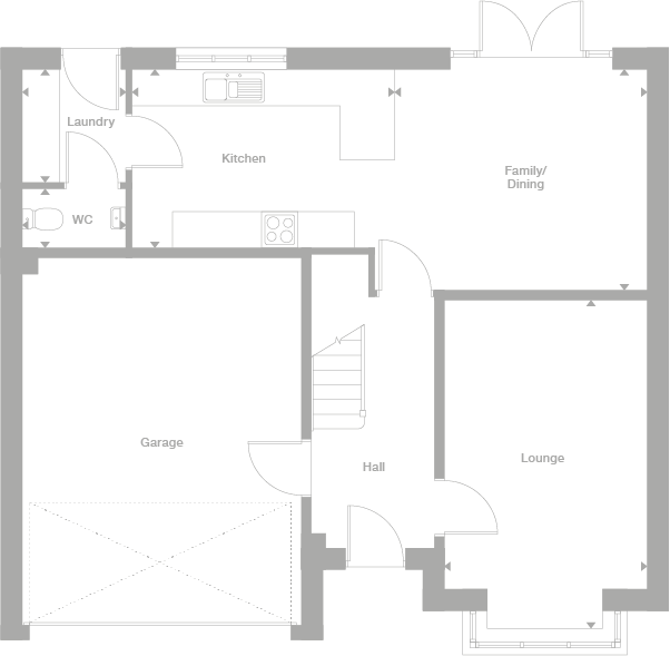 2D floor plan