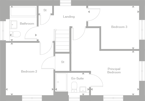 2D floor plan