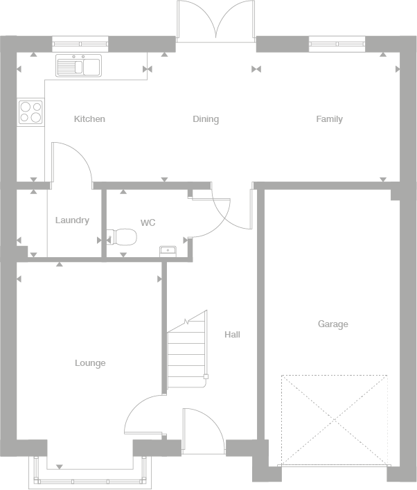 2D floor plan