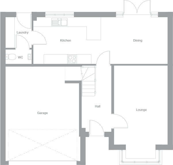 2D floor plan