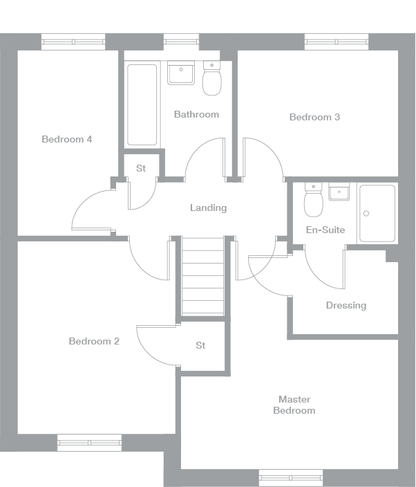2D floor plan