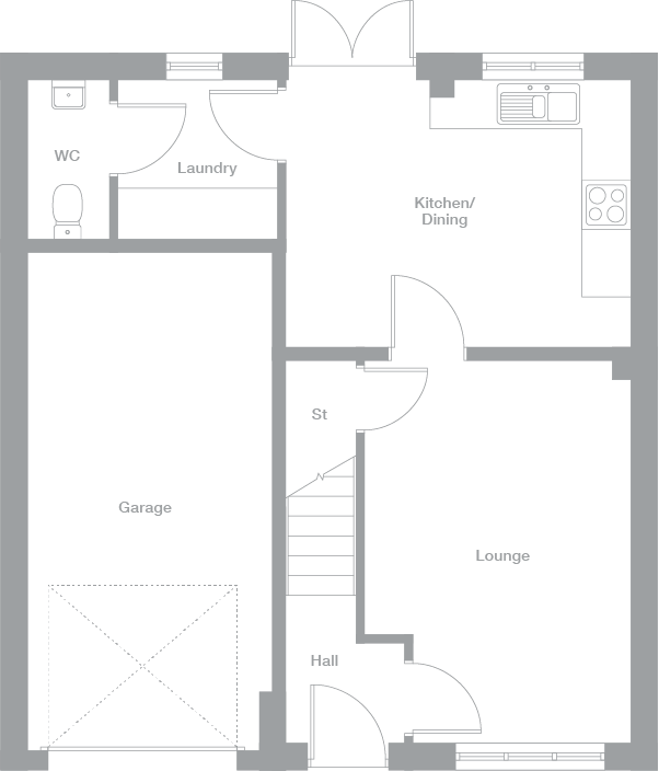 The Elderwood 4 bedroom house for sale in Hazlerigg