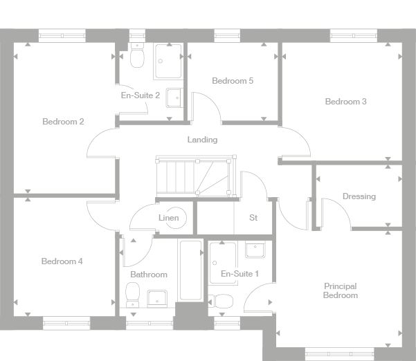 2D floor plan