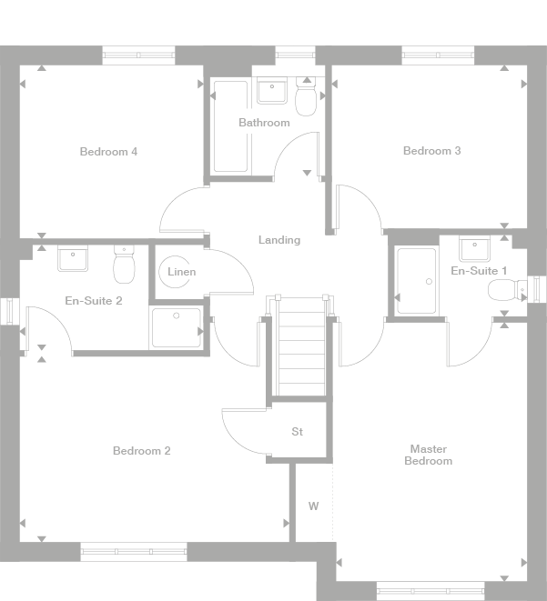 2D floor plan