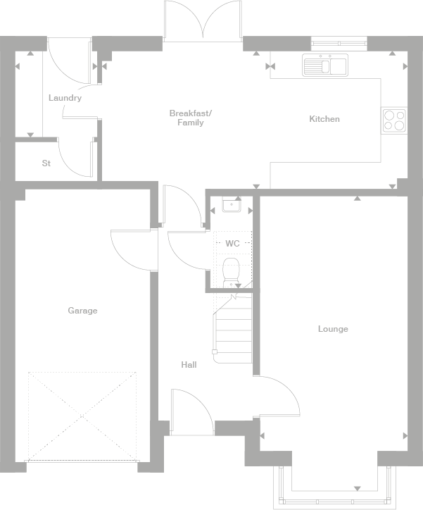 2D floor plan