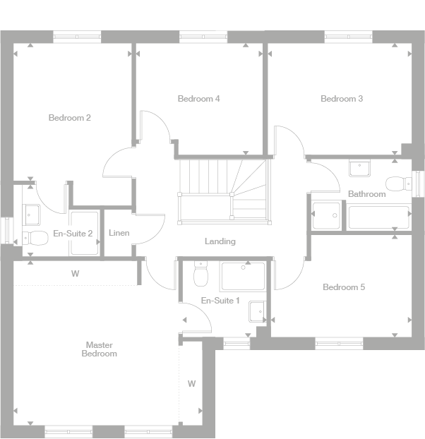 2D floor plan