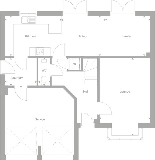 2D floor plan