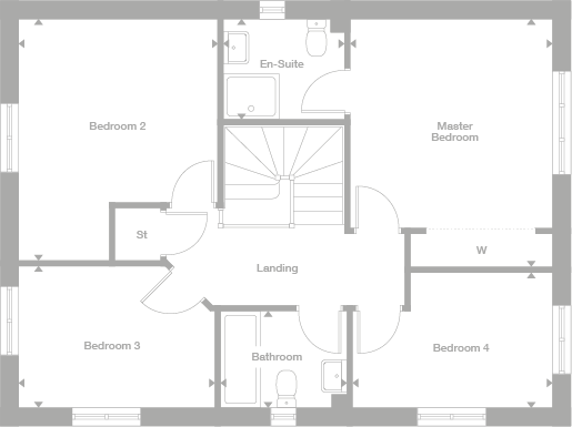 2D floor plan
