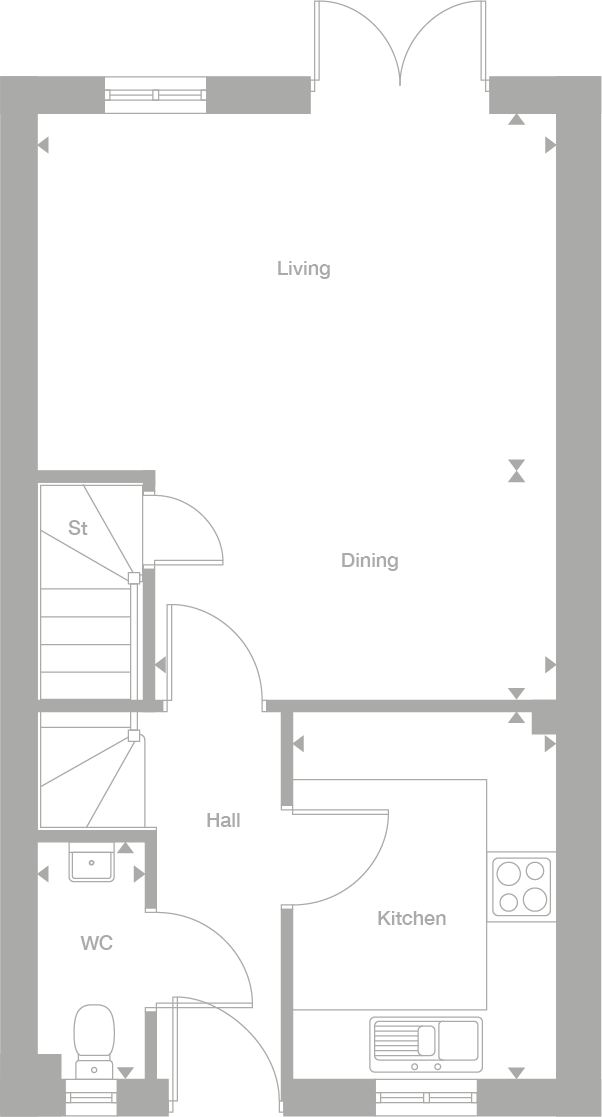 2D floor plan