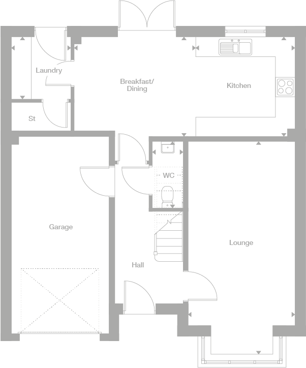 2D floor plan