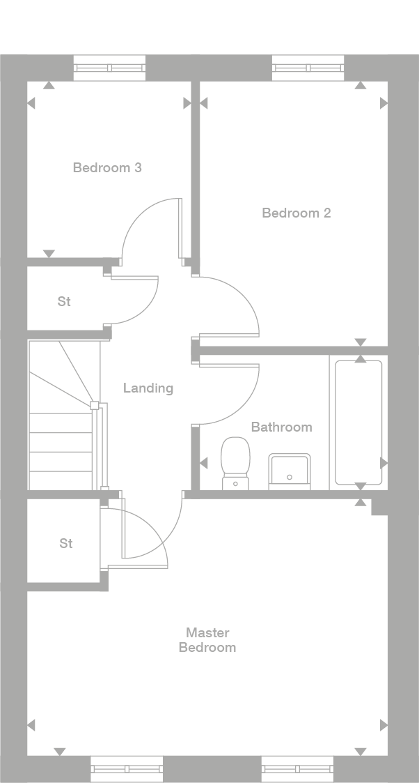 2D floor plan