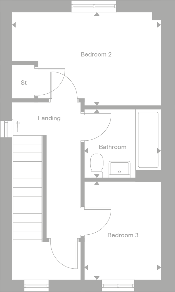 2D floor plan
