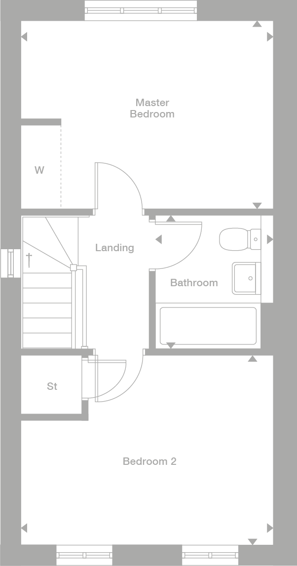 2D floor plan