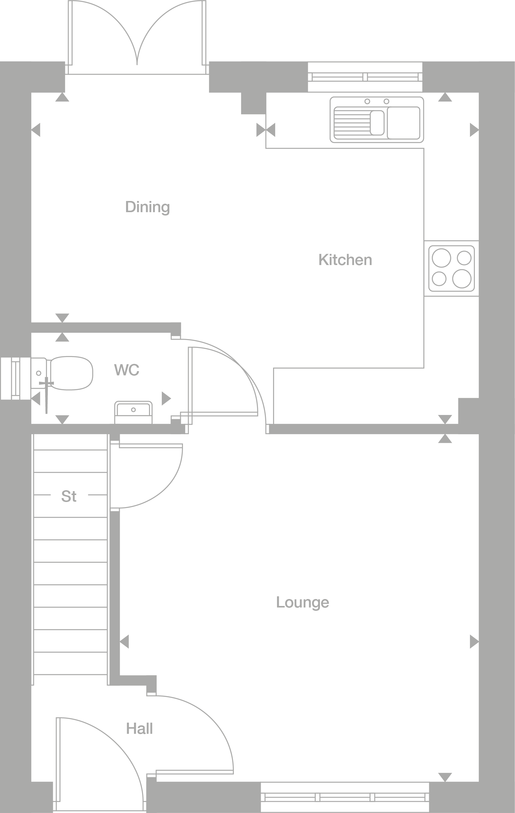 2D floor plan