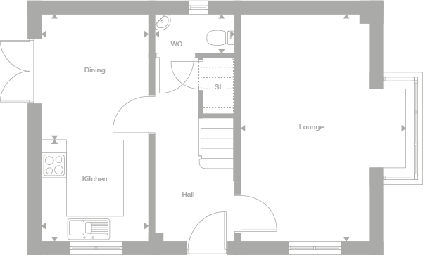 2D floor plan