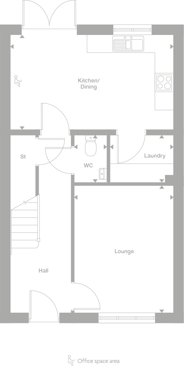 2D floor plan