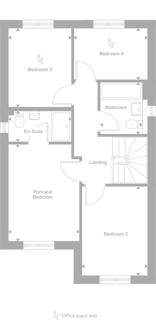 2D floor plan