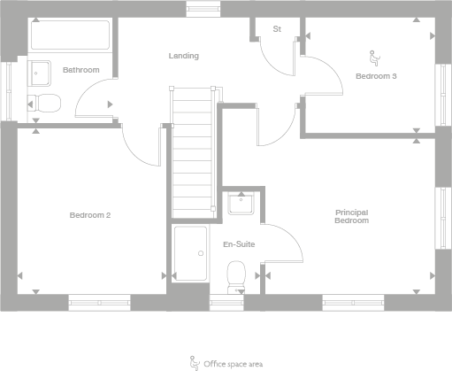 2D floor plan