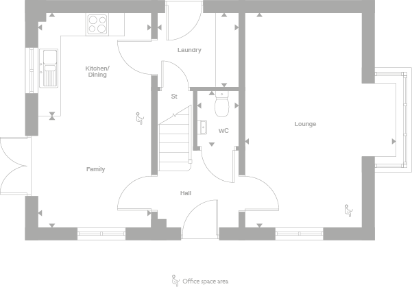 2D floor plan