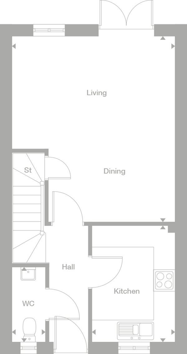 2D floor plan