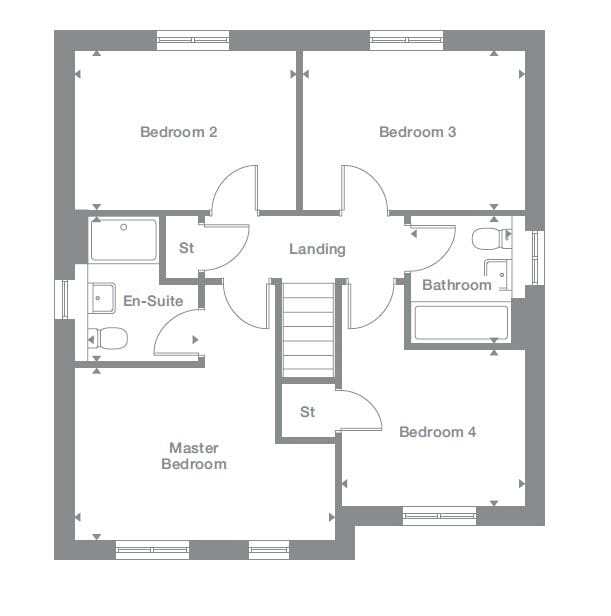2D floor plan