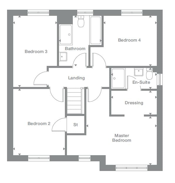 2D floor plan