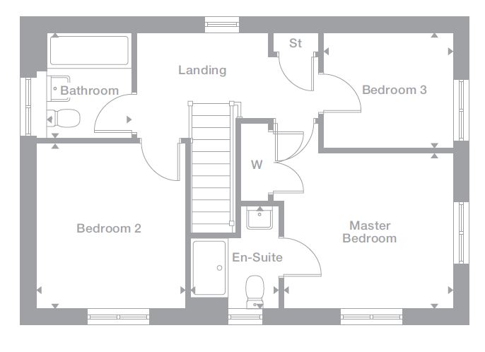 2D floor plan