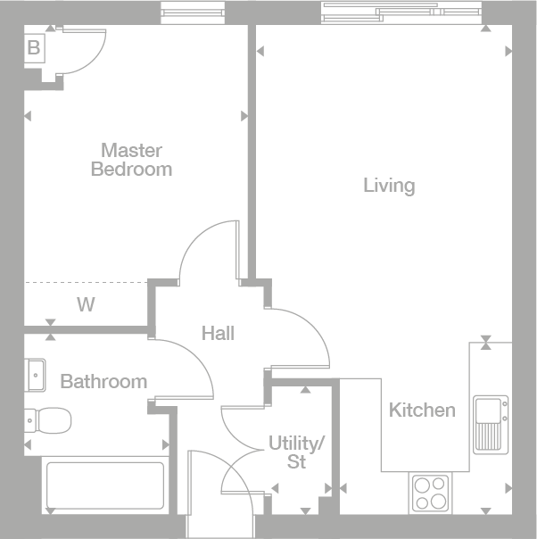 2D floor plan