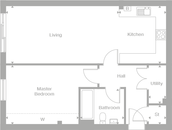 2D floor plan