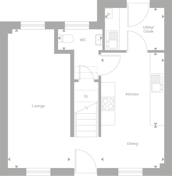 2D floor plan