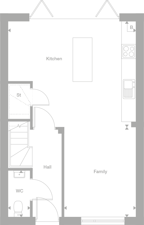 2D floor plan